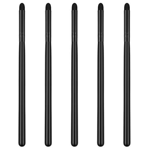Psiriol 5 Pcs Eyeliner Smudge Sponge Brush Set Soft Eyeshadow Applicators