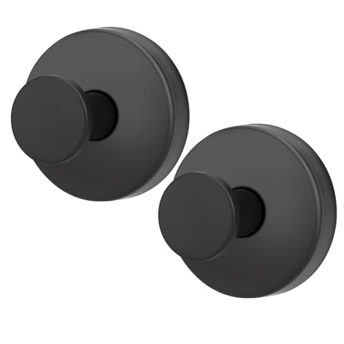 HRMNUS Heavy Duty Suction Cup Hooks - Waterproof Twist-Lock Wall Hangers