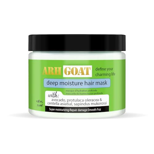 ARHGOAT Avocado Deep Moisture Hair Mask for Damaged Frizzy Hair 12 fl oz