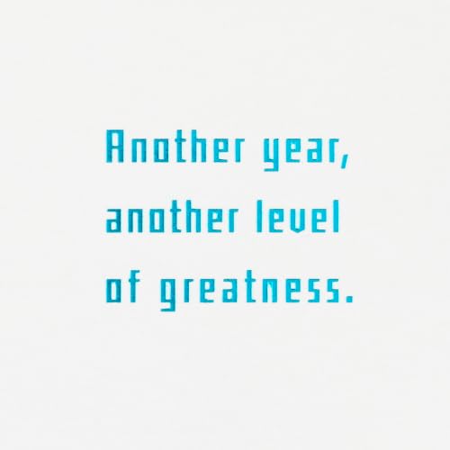 Hallmark Video Game Controller Birthday Card - Gamer Level Up