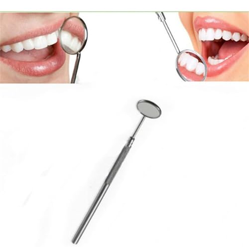 Stainless Steel Dental Mouth Mirror - 5.5 Inch Anti-Fog Dentist Oral Inspection Tool