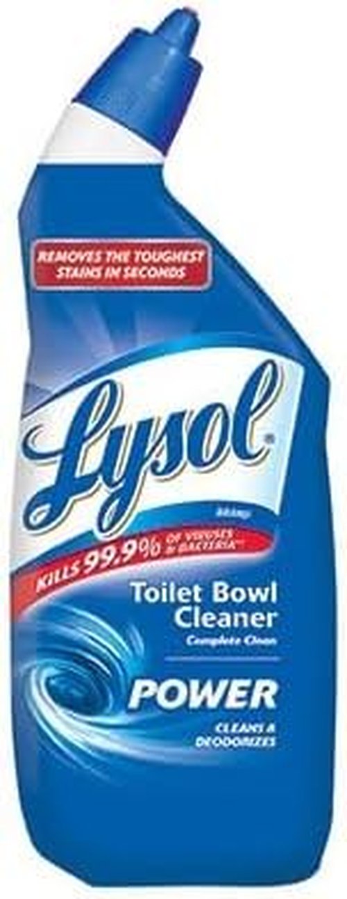 Lysol Toilet Bowl Cleaner - Powerful 24-Oz. Blue Formula for Deep Cleaning | 99-Pack