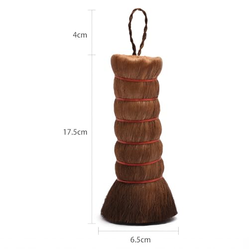 Natural Palm Fiber Dish Brush - Non-Scratch Kitchen Scrub Brush
