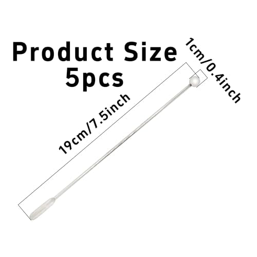 pson 5-Piece 7.5-Inch Stainless Steel Swizzle Sticks Coffee Stirrers
