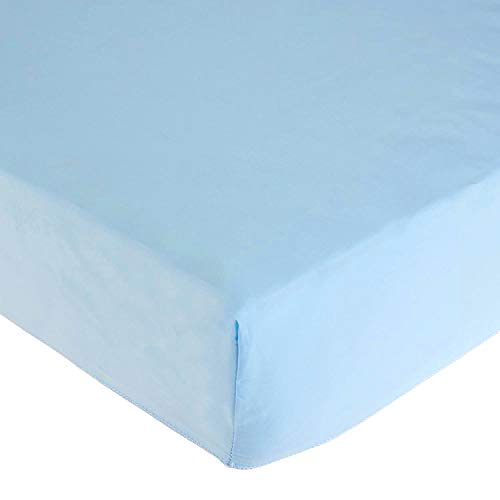American Baby Company Microfiber Nap Mat Sheets - Blue, 24"x48" (Pack of 2)