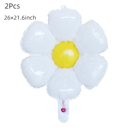 Daisy 2nd Birthday Party Decoration Set - 40 Inch Pink Number 2 Balloon