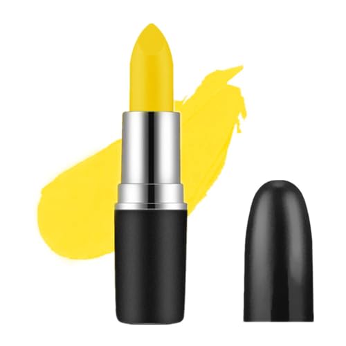 Mysense Yellow Face and Body Paint Stick - Cream Eye Black for Sports & Costume