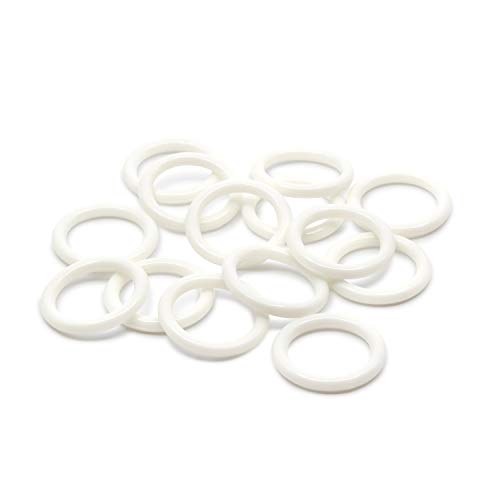 Dritz 1-1/8" Plastic Rings for Sewing & Home Décor - 14 Count