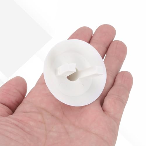 uxcell 4-Pack Air Conditioner Drain Hose Connector Elbows - 25mm, White