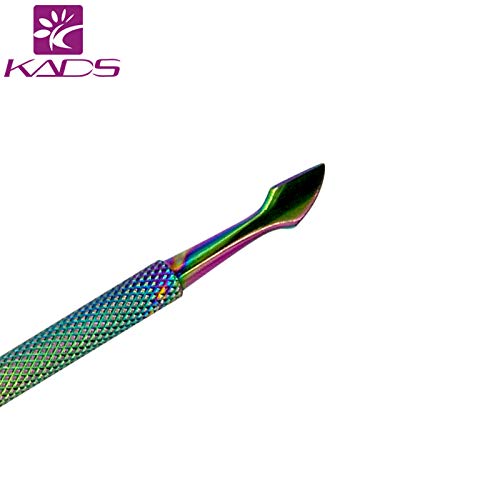 KADS Stainless Steel Cuticle Pusher & Gel Polish Remover Tool