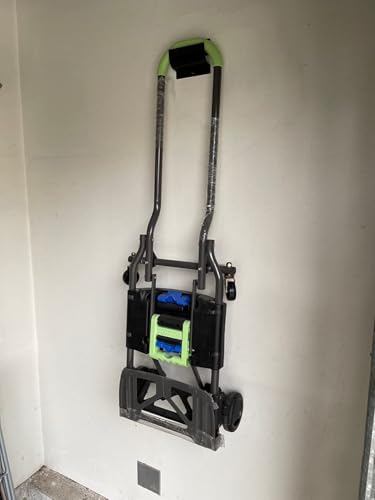 Tetra-Teknica GMH-01 4-in Steel Wall Mount Ladder & Wheelbarrow Hanger
