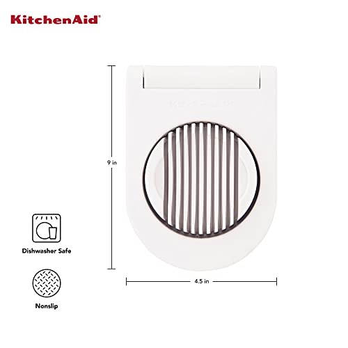 KitchenAid Classic Egg Slicer, 9-Inch Tool with Stainless Steel Wires (12-Pack)