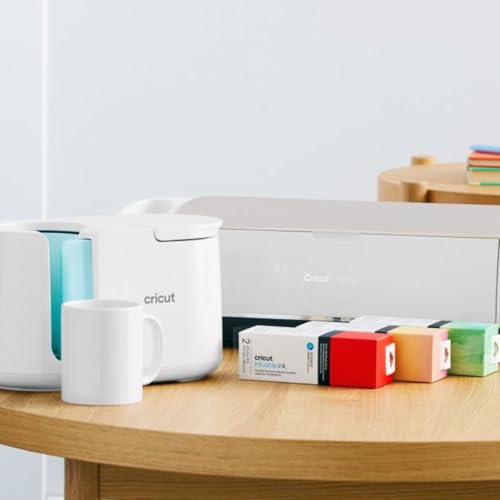 Cricut Ceramic Sublimation Mugs, 14.4 Oz, 36 Count, Microwave & Dishwasher Safe