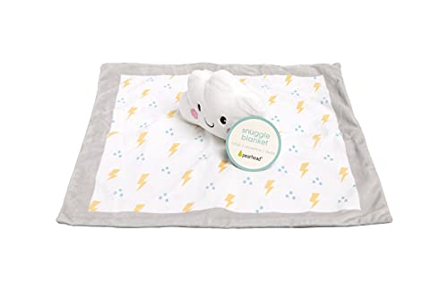Pearhead Cloud Baby Security Blanket, Soft White Lovey for Newborns & Toddlers, Plush Snuggle Toy for Spring & Newborn Gifting, Gender-Neutral Baby Comfort Lovie