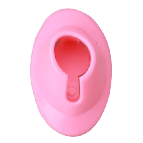 Pink Rubber Nail Polish Bottle Holder 2Pcs Anti-Spill Stand