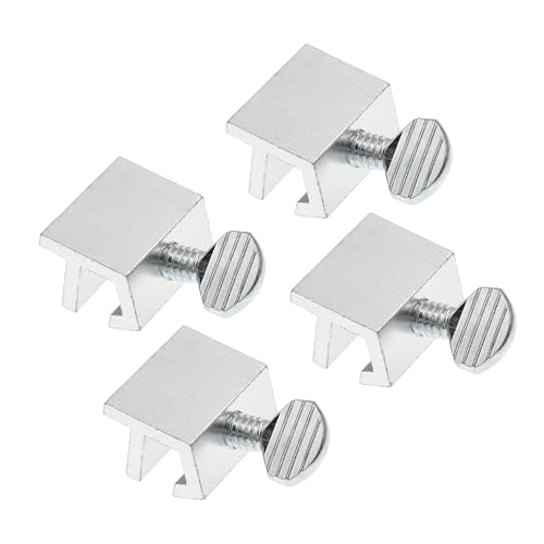 Sliding Window Security Lock - Aluminum, 4 Pack, Easy Install