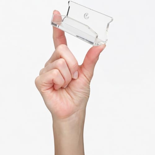 Clear Acrylic CD Wall Mount Display – Minimalist Floating Holder
