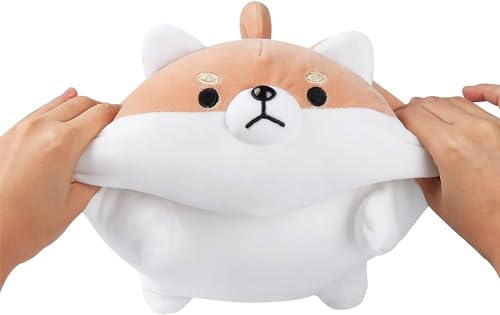 Corgi Plush Toy - 8'' Shiba Inu Stuffed Animal Pillow