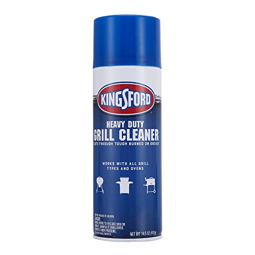 Kingsford Heavy Duty Foaming Grill Cleaner Spray 14.5 Oz - Easy Grime Removal