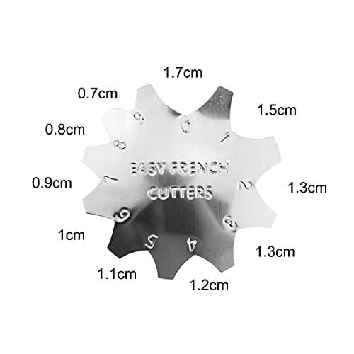 Honey Joy V Shaped French Manicure Cutter Stainless Steel Nail Tool