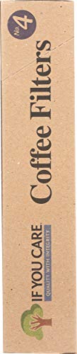 If You Care #4 Cone Coffee Filters - Unbleached & Compostable, 100 Count