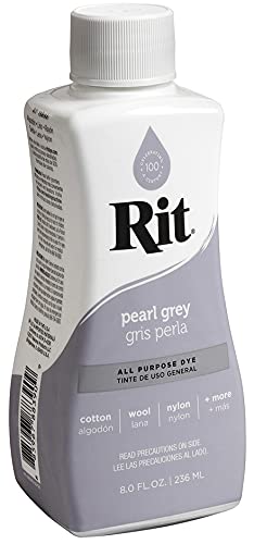 Rit Pearl Gray Liquid Dye 8oz - Fabric & Home Colorant for Textiles