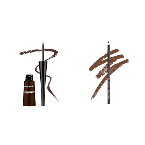 wet n wild Liquid Eyeliner and Kohl Pencil Duo Dark Brown
