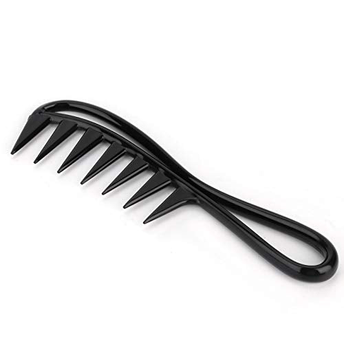 Yinhing Wide Tooth Comb 2pcs Set for Hair Detangling & Scalp Massage