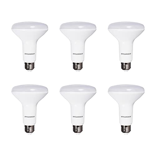 Sylvania BR30 LED Light Bulb 6-Pack, Dimmable 15.5W, 1450 Lumens