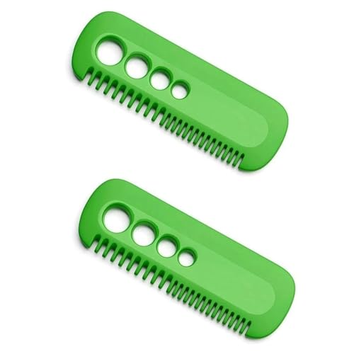 Herb Stripper Tool Set of 2 - Green Leaf Vegetable Peeler