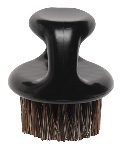 Diane Barber Knuckle Brush with Soft Boar Bristles and Loop Handle