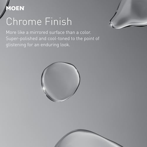 Moen Preston Single Post Toilet Paper Holder - Chrome Open Arm Design