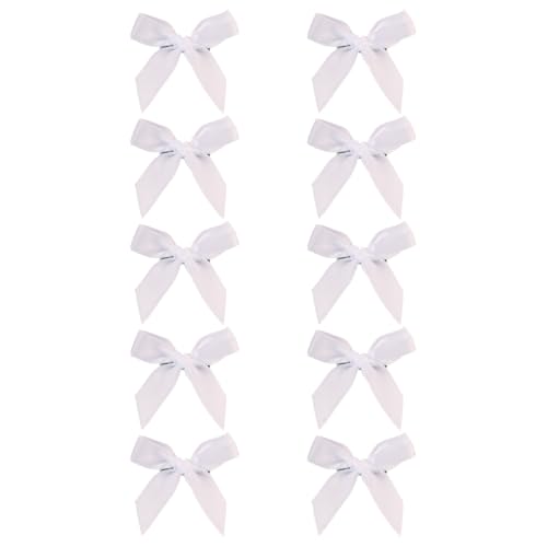 ADIASEN Mini Satin Ribbon Hair Bow Clips Set - Small Barrettes