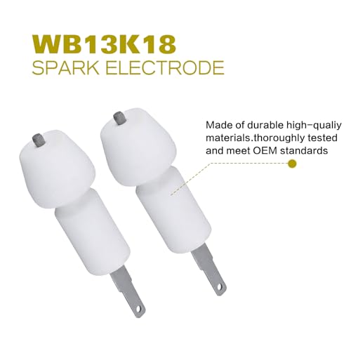 WB13K18 Spark Electrode - 2 Piece Set for GE Stoves