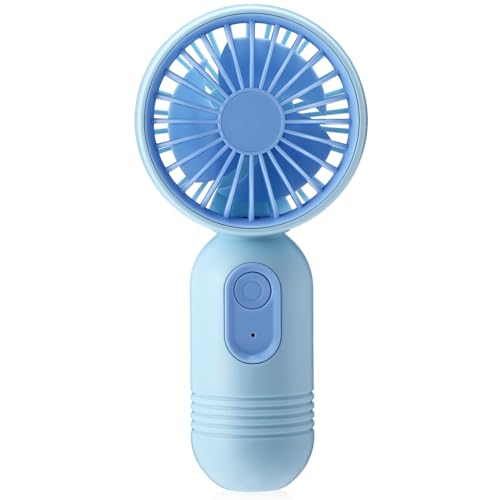 Portable Mini Fan with 3 Speeds - Rechargeable & Lightweight