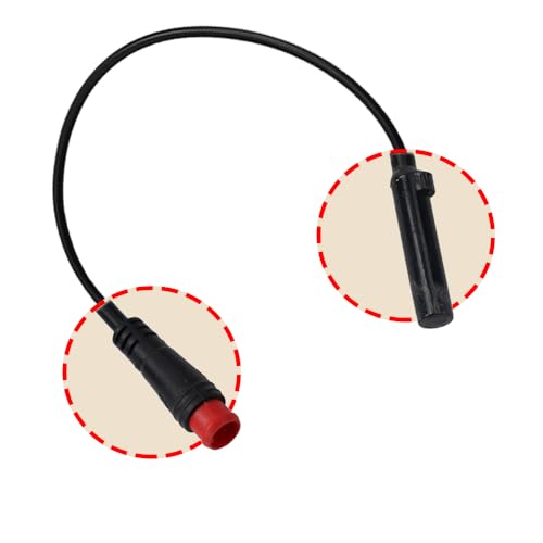 2Pcs Waterproof EBike Brake Sensor Sensitive 2 Pin Magnetic Cable for Electric Bikes Reliable Bike Brake Lever Sensor Cable for Enhanced Safety