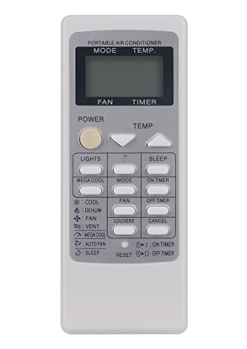 AULCMEET Replacement Remote Control for Sharp Portable Air Conditioner