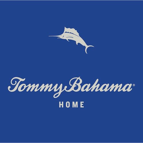 Tommy Bahama - King Quilt Set, Reversible Cotton Bedding with Matching Shams, Medium Weight, Oeko-Tex Certified (Kayo Blue)
