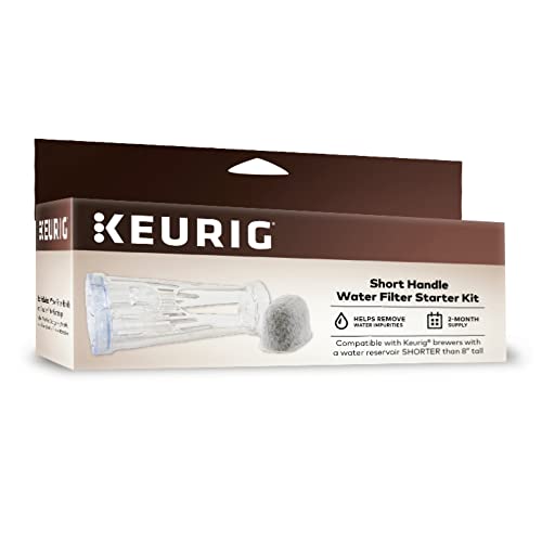 Keurig Short Handle Water Filter Starter Kit for Coffee Makers