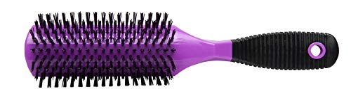Diane Rubber Grip Hair Brush with Nylon Bristles