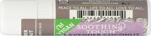 Soothing Touch Lavender Coconut Vegan Lip Balm, 0.25 Oz