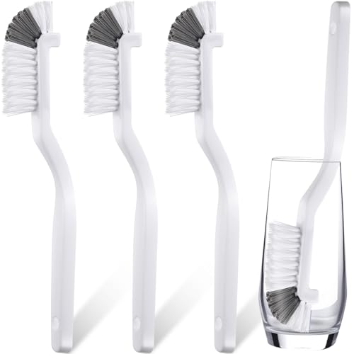 3-Piece Right Angle Kitchen Scrub Brush Set for Deep Cleaning