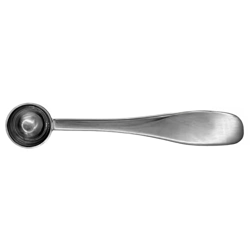 BlendWell Single Stainless Steel Matcha Spoon - 1 Gram Measuring Scoop for Matcha Powder