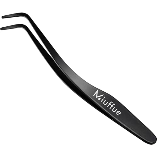 Miuffue Stainless Steel Lash Applicator Tool for Cluster & Strip Lashes