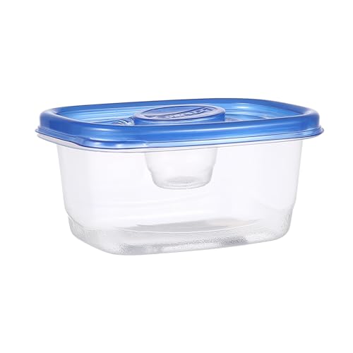 Glad Medium Rectangle Snack Containers with Dressing Cup - 24 Oz, 4 Count