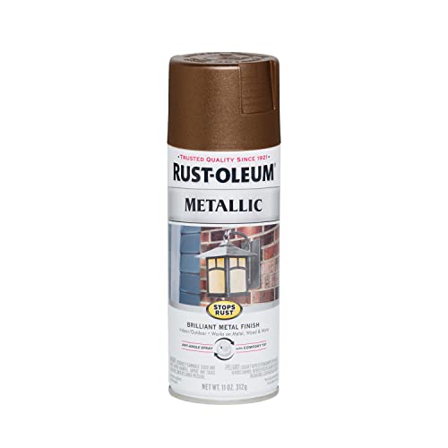 Rust-Oleum Stops Rust Dark Copper Metallic Spray Paint - 11 oz