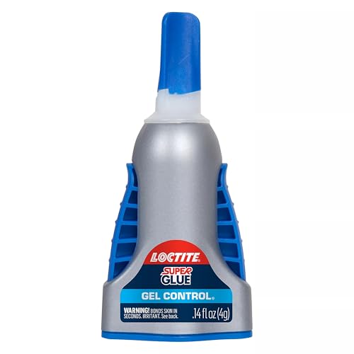Loctite Super Glue Gel Control, No-Drip Adhesive - 3 Pack, 0.14 fl oz
