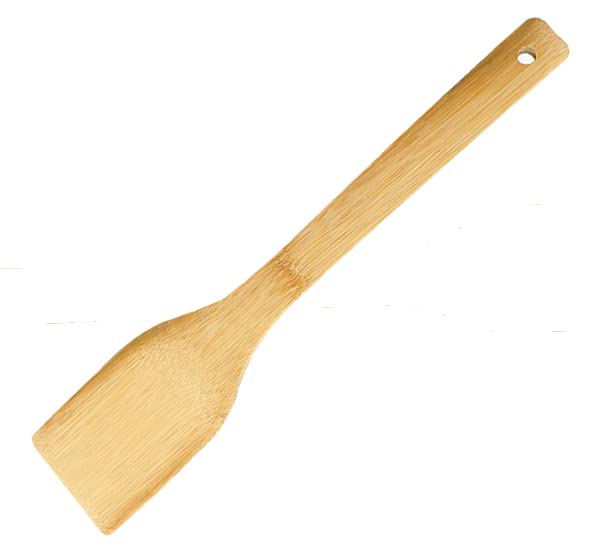 HipGirl Bamboo Kitchen Utensils Set - 12" Spatula & Gadgets