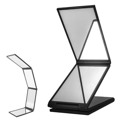 360 Degree Foldable Makeup Mirror for Hair Cutting & Grooming