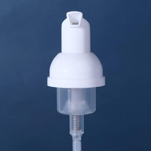 Clear Plastic Foam Pump Bottle Set Refillable Travel Dispenser